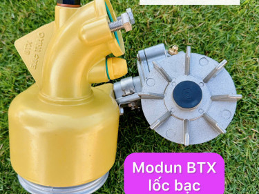 Béc tưới phun mưa đa năng BAC THAO - BTX xoay tròn 360 độ chạy bơm từ 2HP